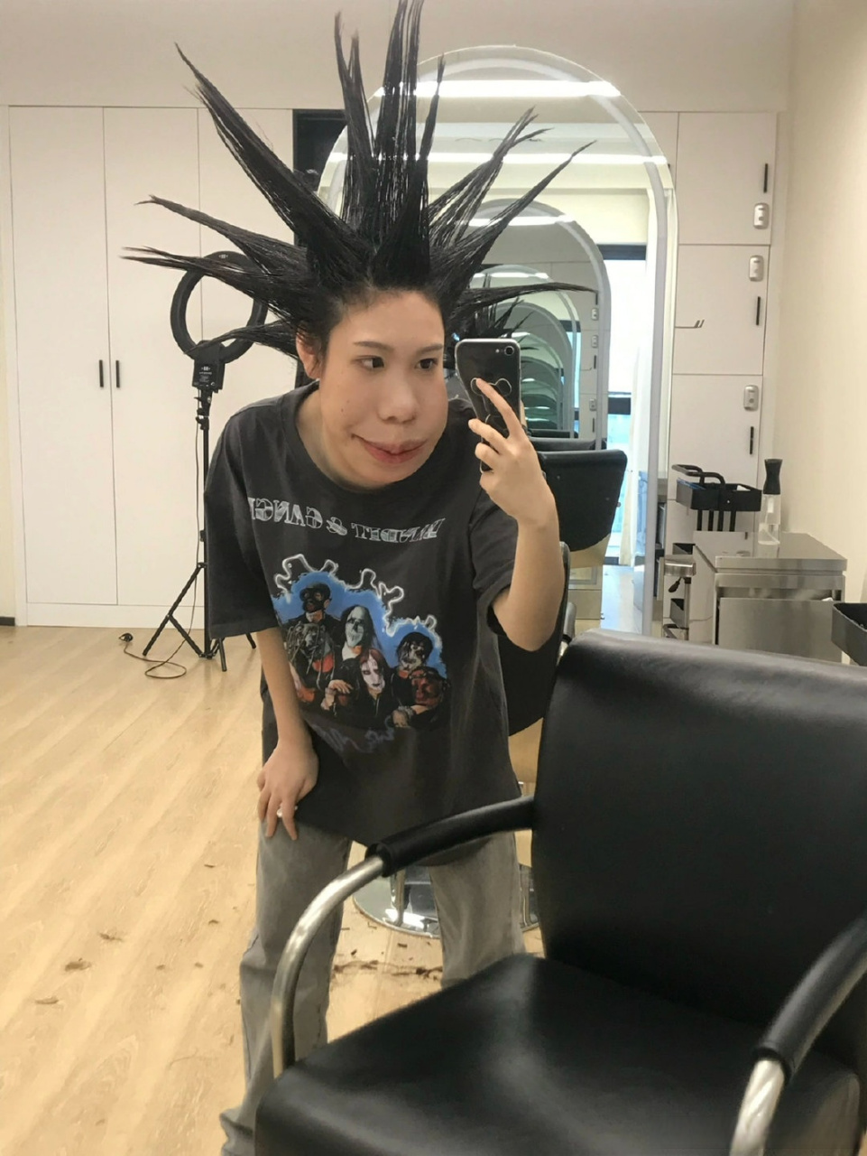 这个海胆头有点小帅#搞笑#幽默