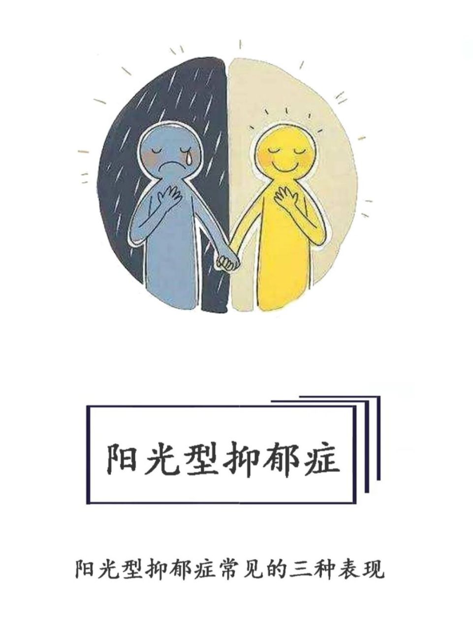 【每天学点心理学】阳光型抑郁症 一,当我们谈起抑郁症的时候,多会