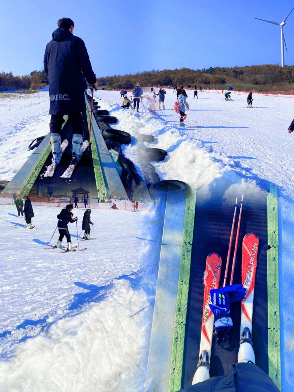 文登山泰滑雪场图片