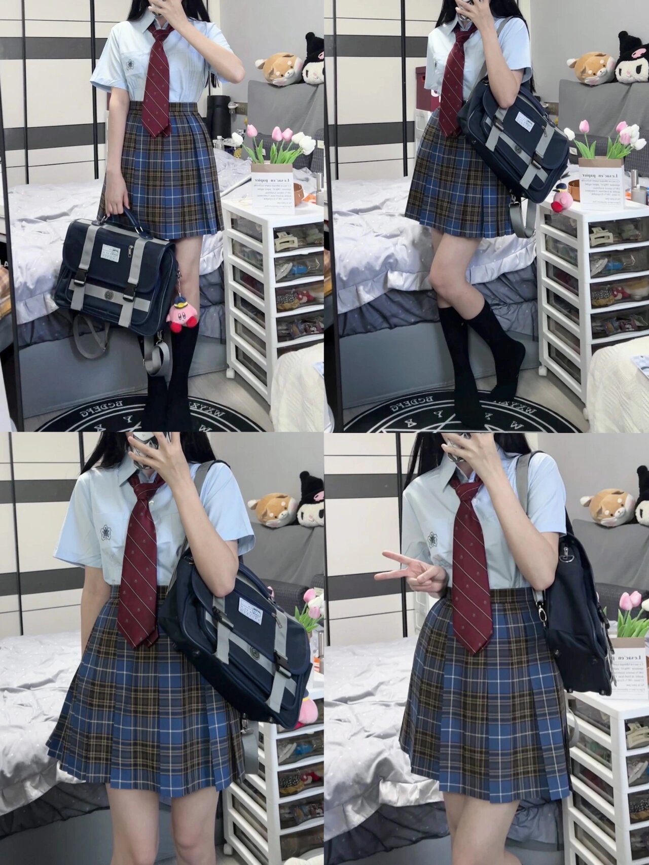 jk制服穿搭合集 每一套都好喜欢