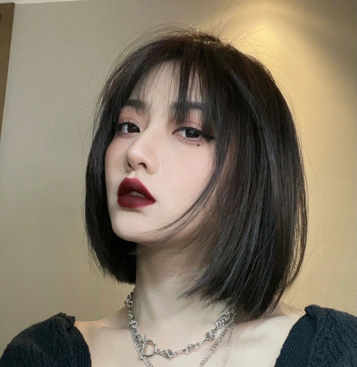 气质型短发适合圆脸女生的"日系短发" 短发 可甜 可盐的减龄显小适合