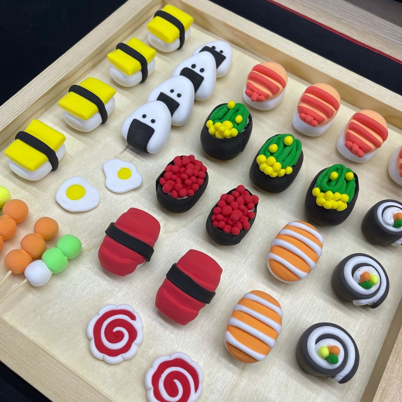 超轻粘土寿司97 开饭啦 吃货の寿司便当91