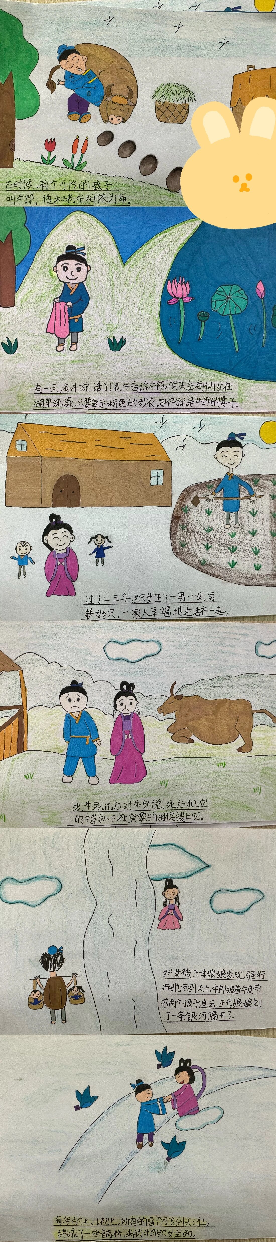 五上语文第三单元民间故事连环画创作