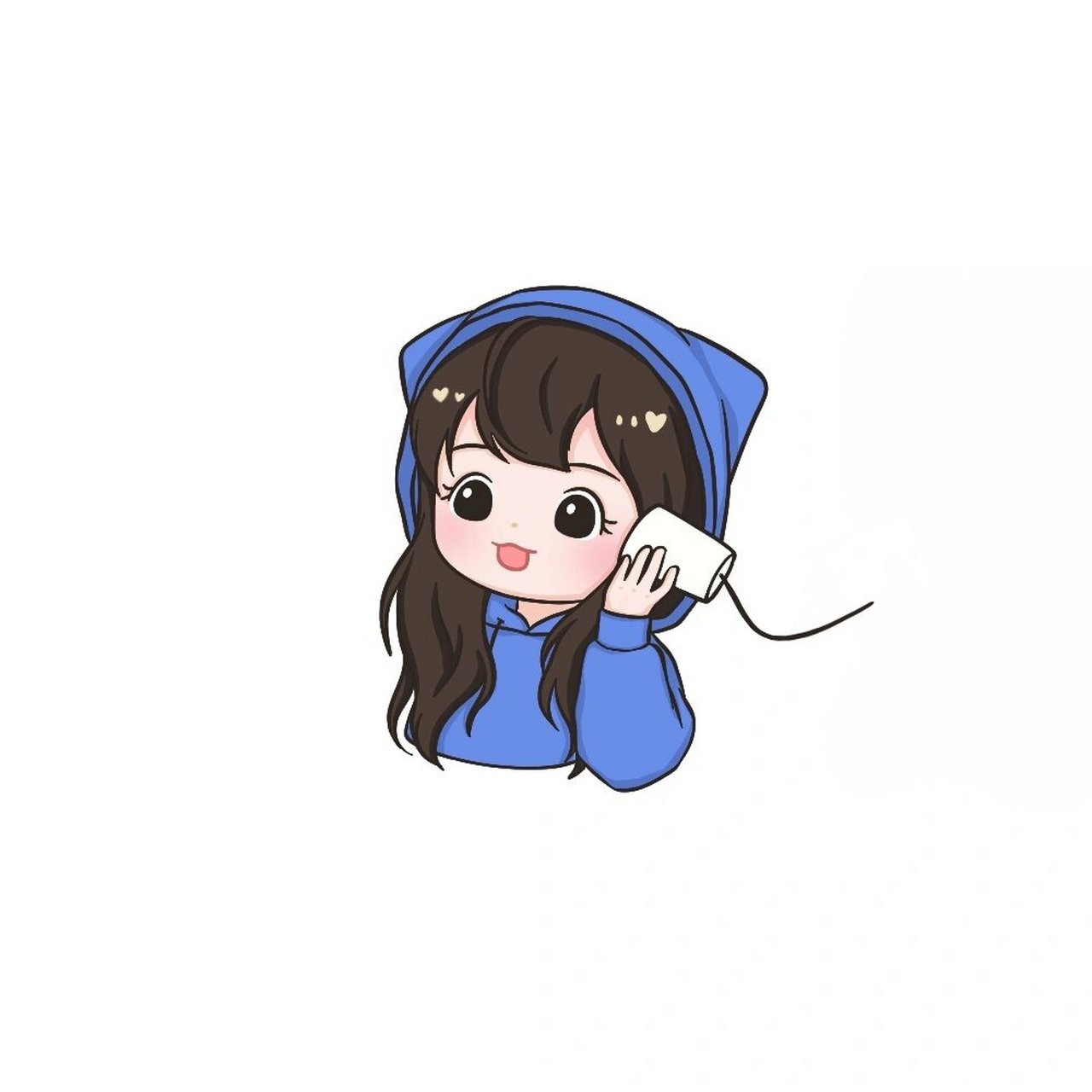 q版情头|可爱大头互动情侣头像       图片参考来自网络