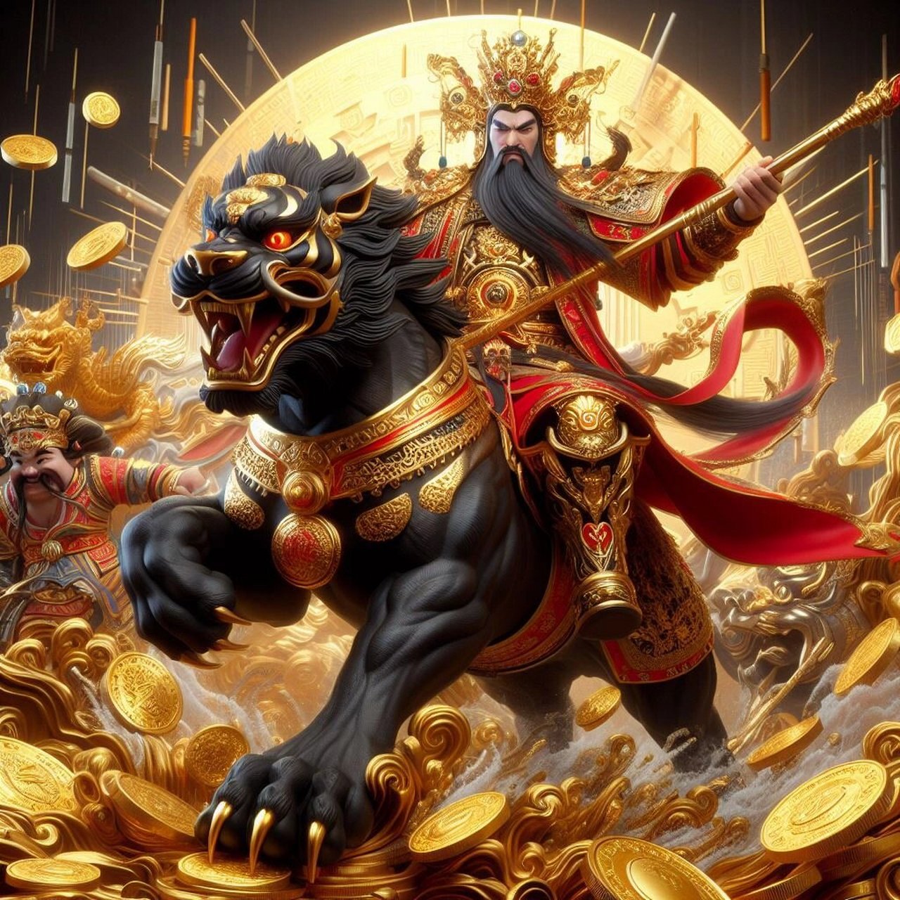 97 97赵公明财神开运| 运势up,财运滚滚来 每逢年节或是商业活动