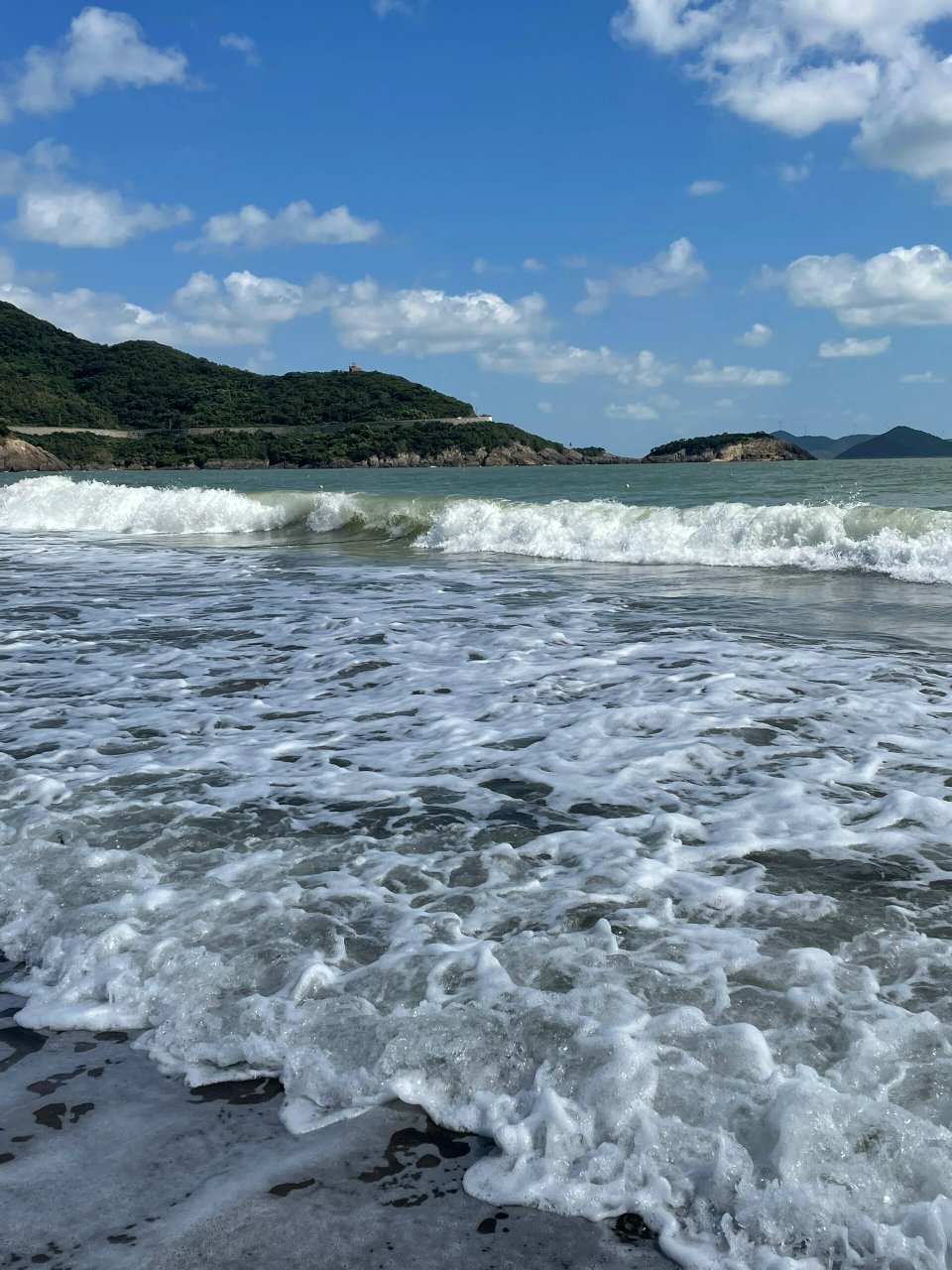 义乌周边游|自驾三小时去看果冻海98 鹤浦大沙滩 	 可以开船上岛25