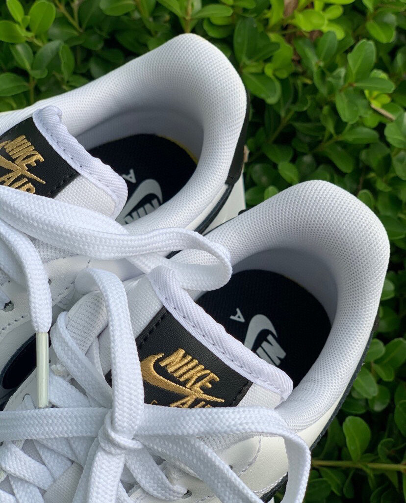 nike af1  空军一号 白黑迷你钩  金勾 01百分百原厂 拒绝混发 尺码