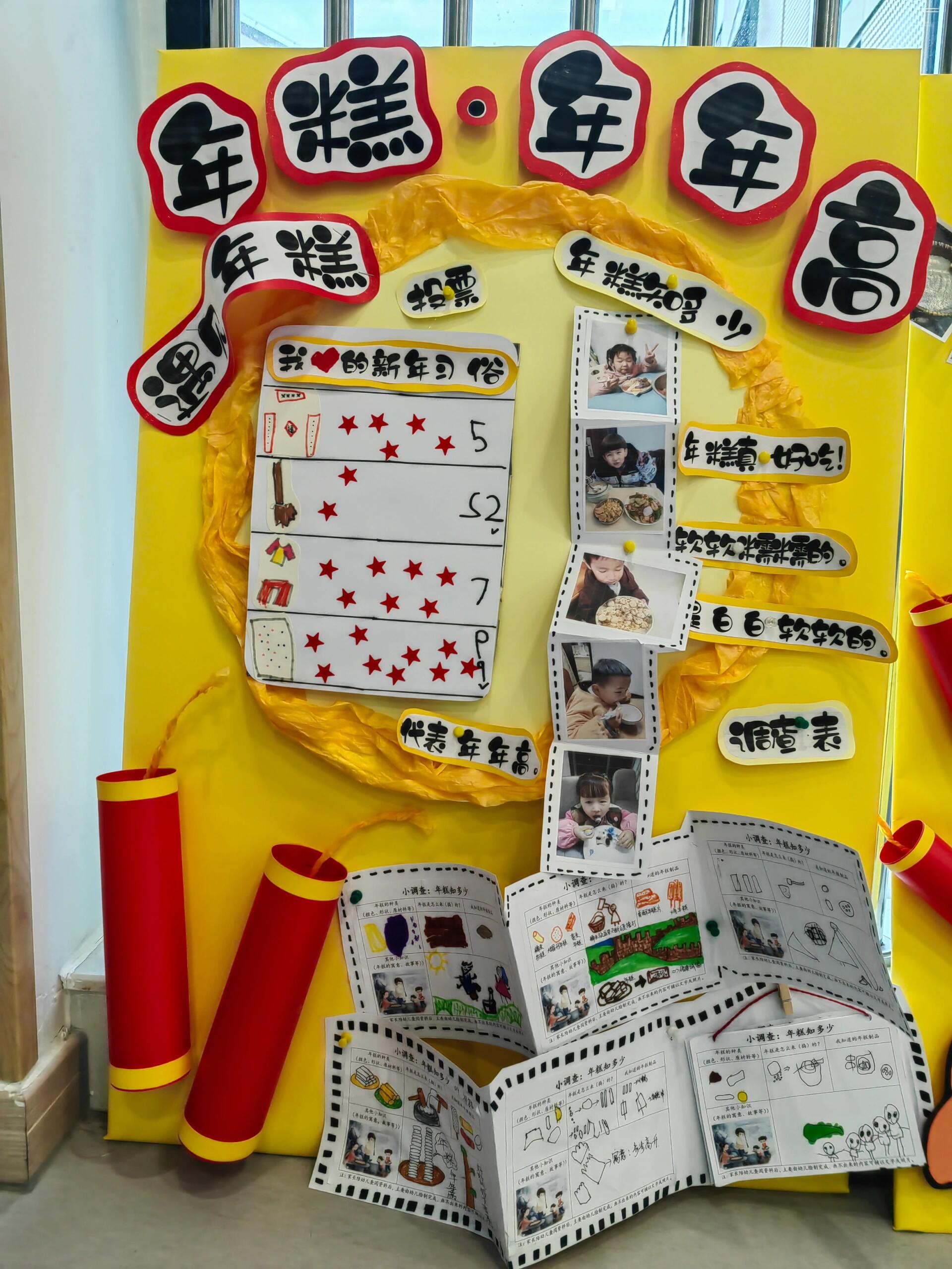 班本故事:年糕·年年高 幼儿园中班新年主题:遇见年糕