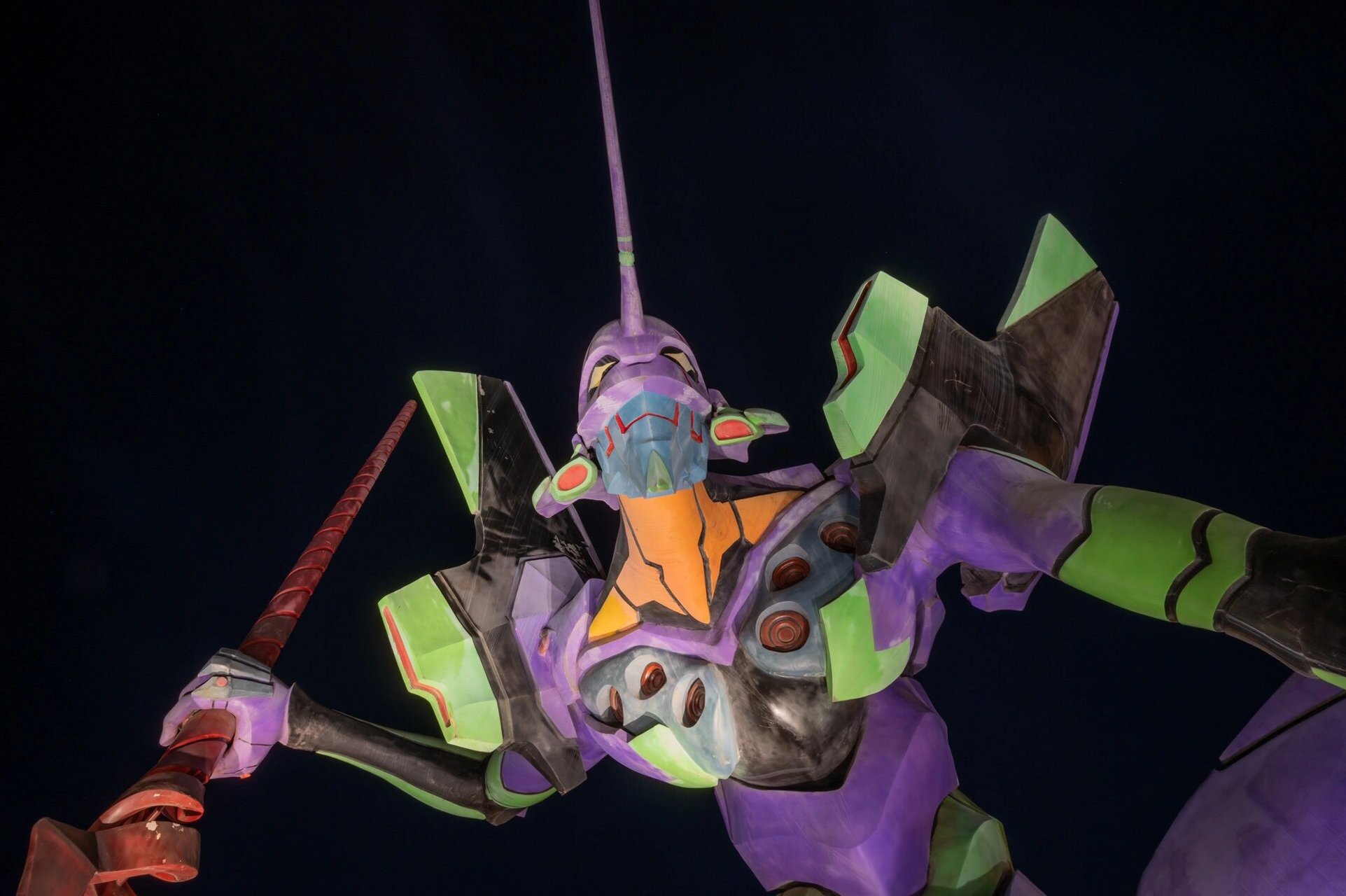 上海拍照|打卡魔都超大eva初号机 绝不能错过的eva巨型雕像!