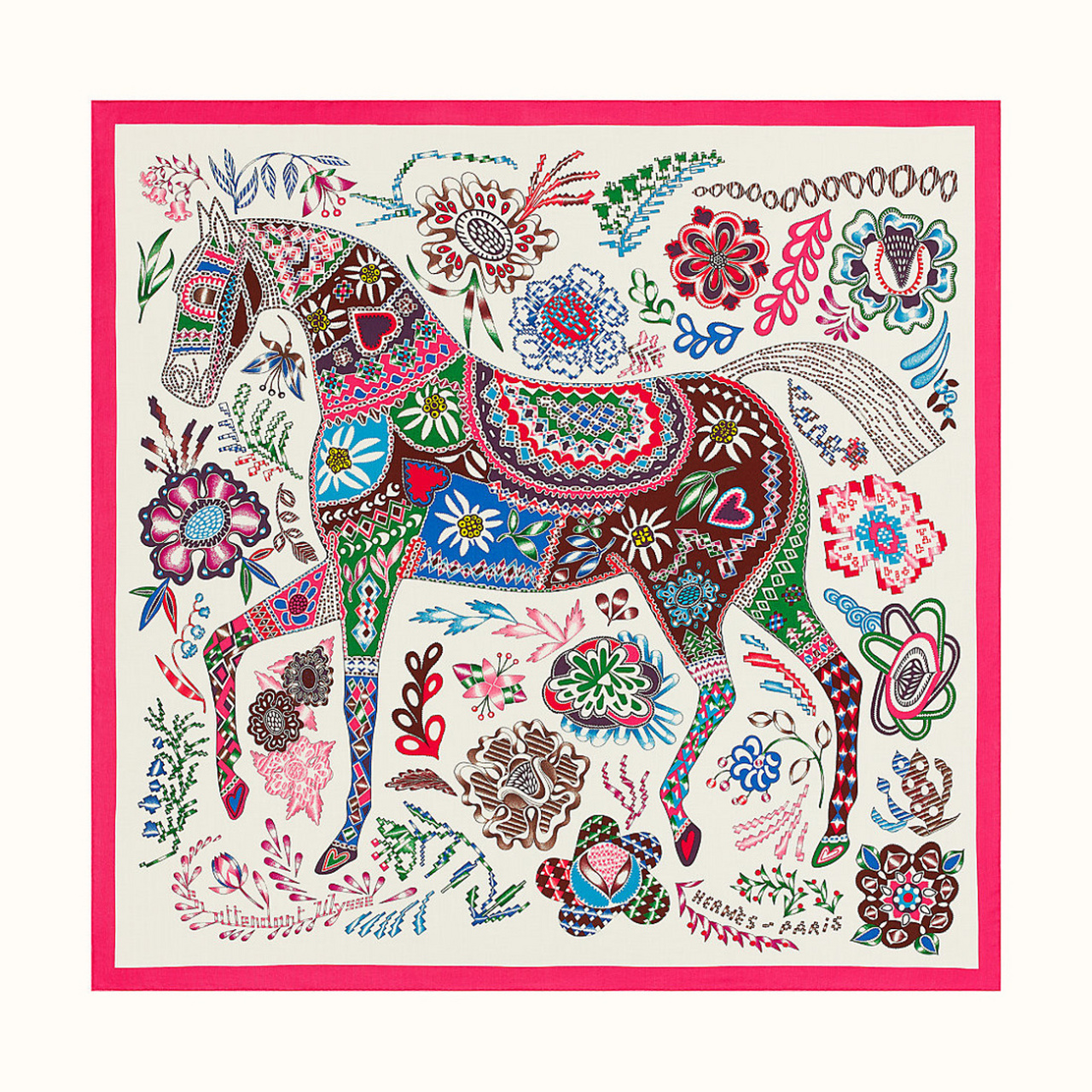 herm06s爱马仕丝巾 等待尤利西斯 尺寸:140厘米披肩 成分:70%山羊绒