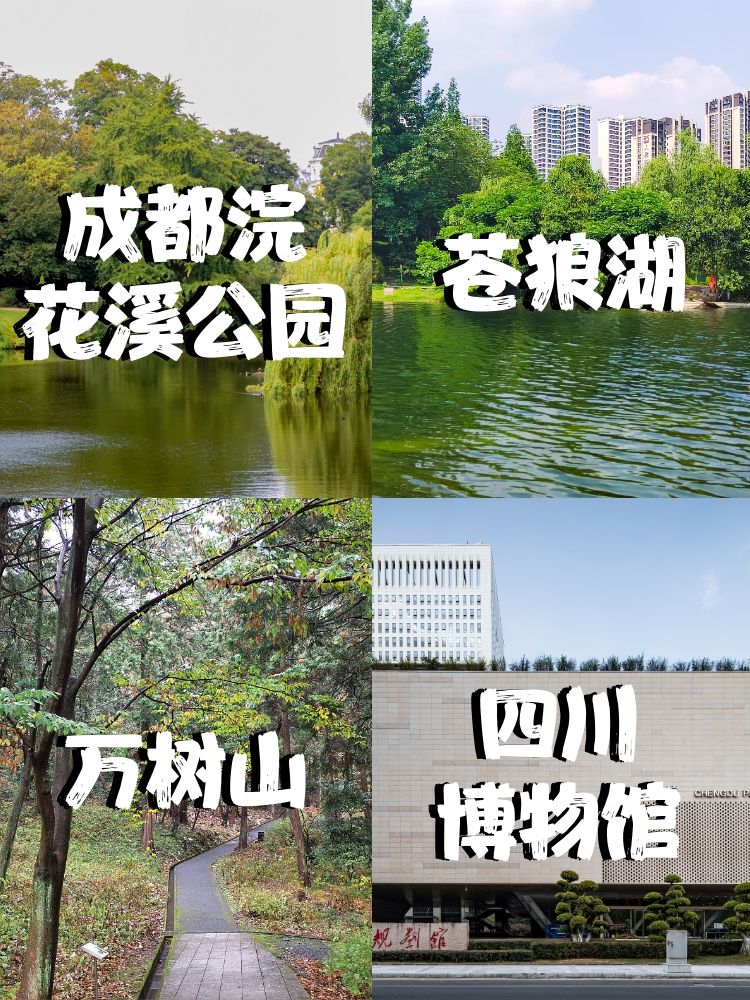 成都浣花溪公园的介绍图片