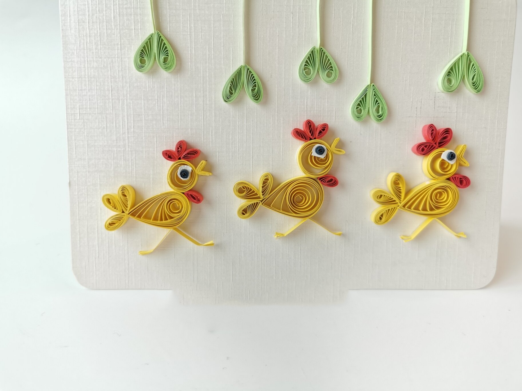 创意手工衍纸小鸡,有趣简单点赞吧 适合衍纸初学者,创意无限么么哒