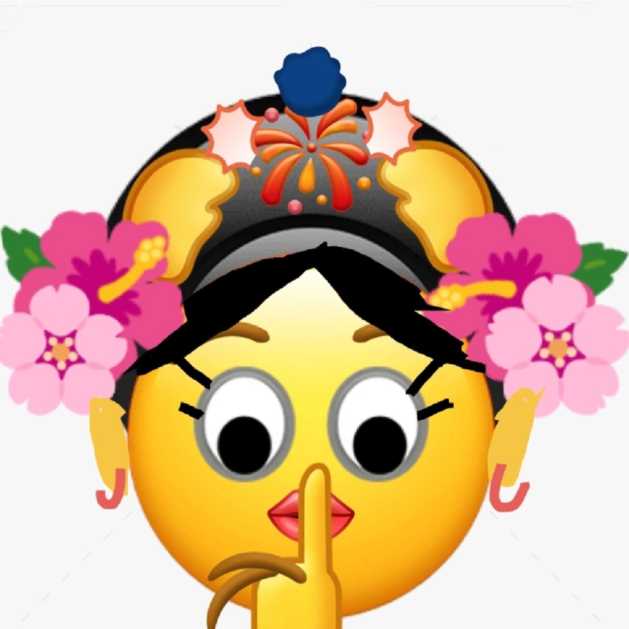 熹妃噤声微信创意表情教程 没想到笔记会爆谢谢亲亲们的喜欢!