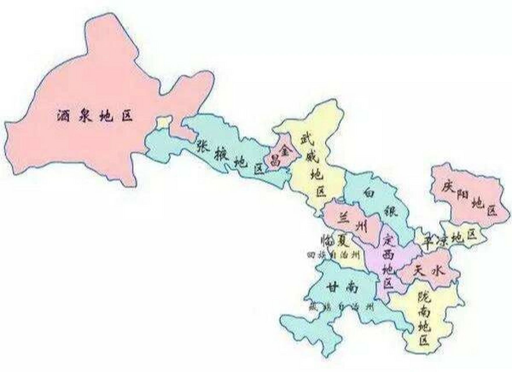 甘肃 14天,把甘肃12个地级市,2个自治州梳理了一下.