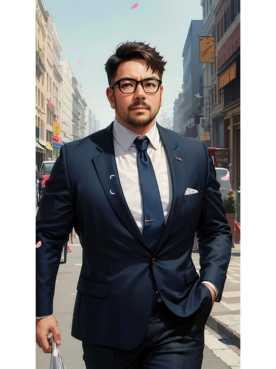 09|西装壮熊93出没 西装革履,表面是商务精英的壮男在背后也有不