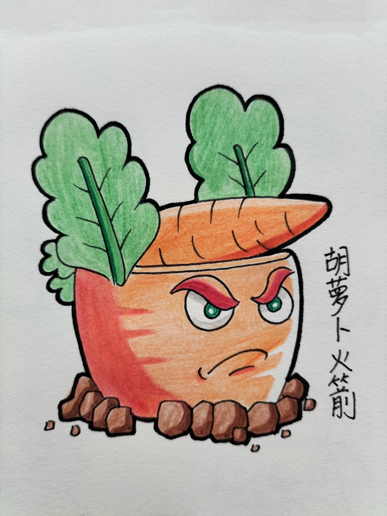 植物大战僵尸绘画大炮家族
