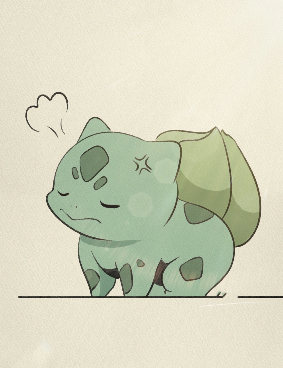 妙蛙种子简笔画‖(81)