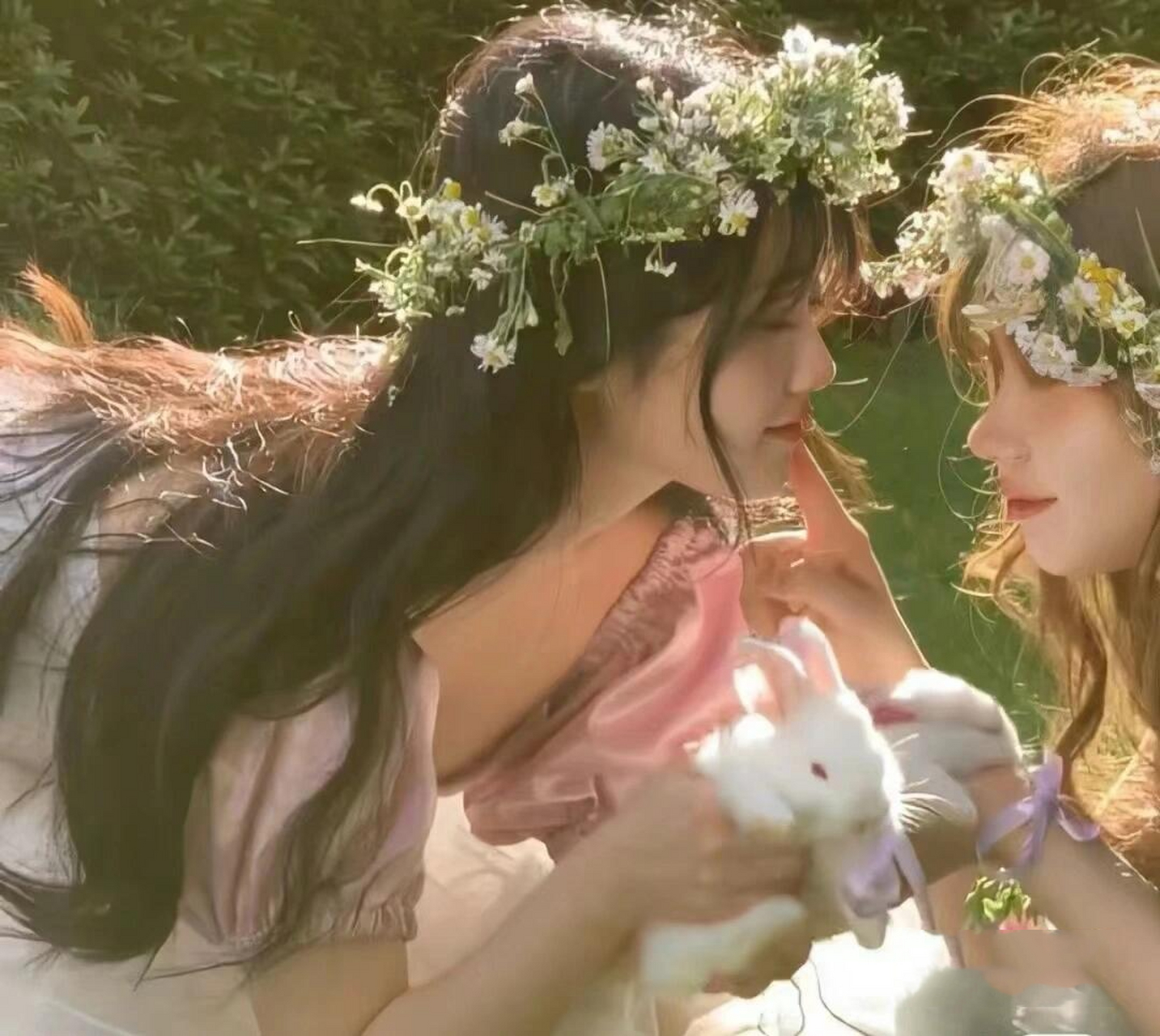 双人闺蜜头像(一人一半)