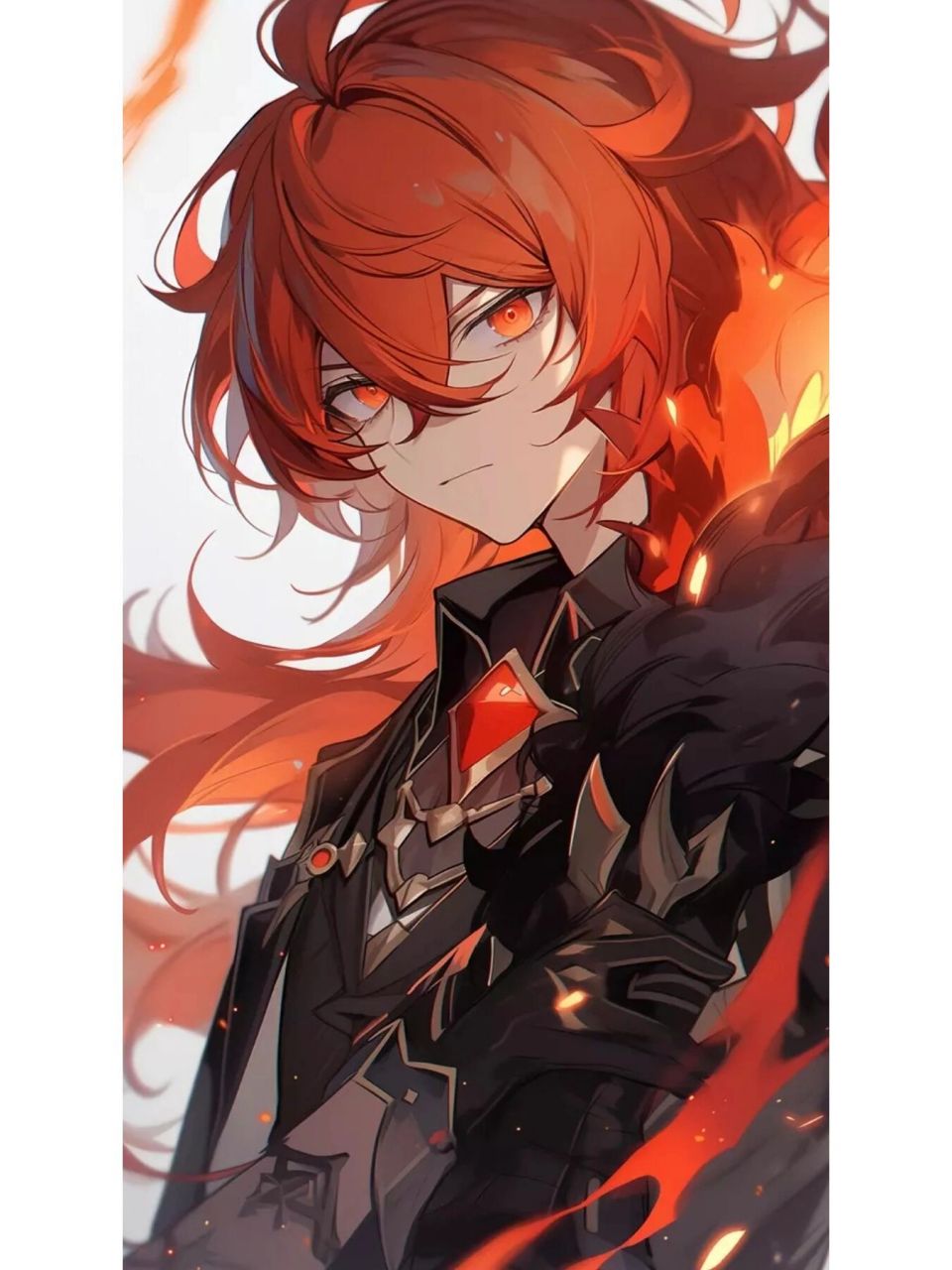 迪卢克头像壁纸|暗夜英雄  "在黎明到来之前,必须有人稍微照亮黑暗.