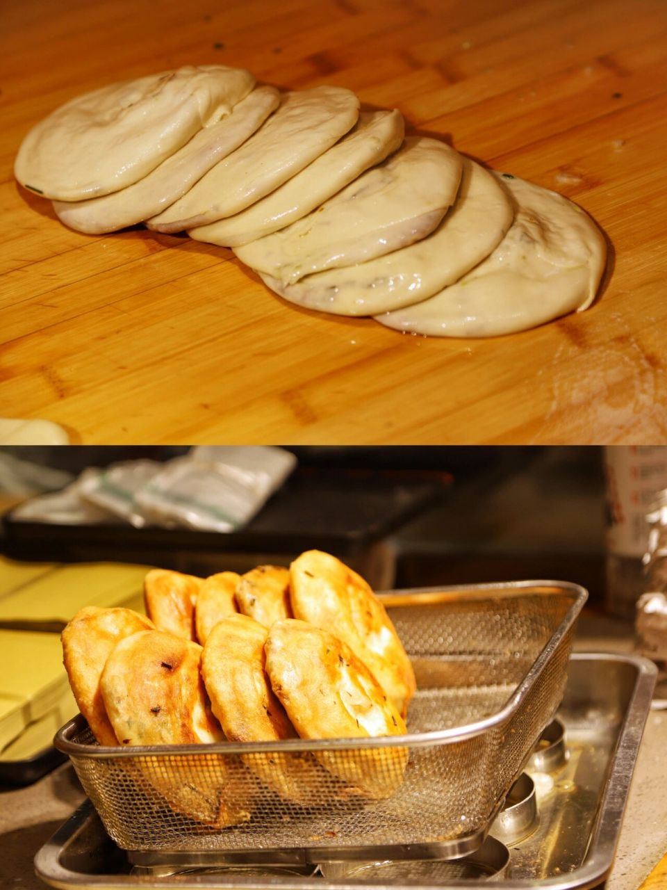 青甘游|敦煌夜市61沙葱牛肉饼 敦煌夜市有一家小有名气的饼店,叫
