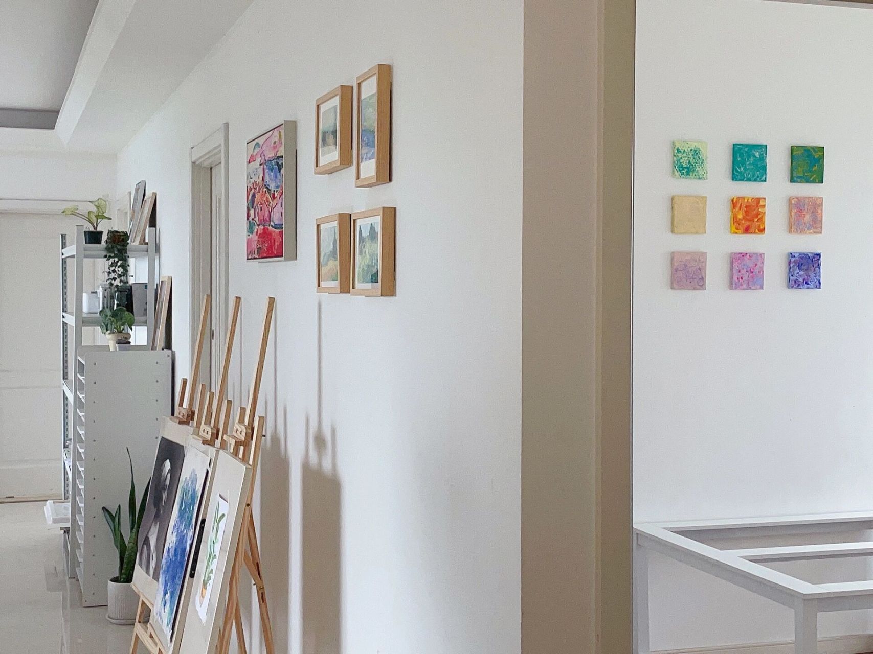 画室装修真的够简约了  搞了一个多月,算是搞好了