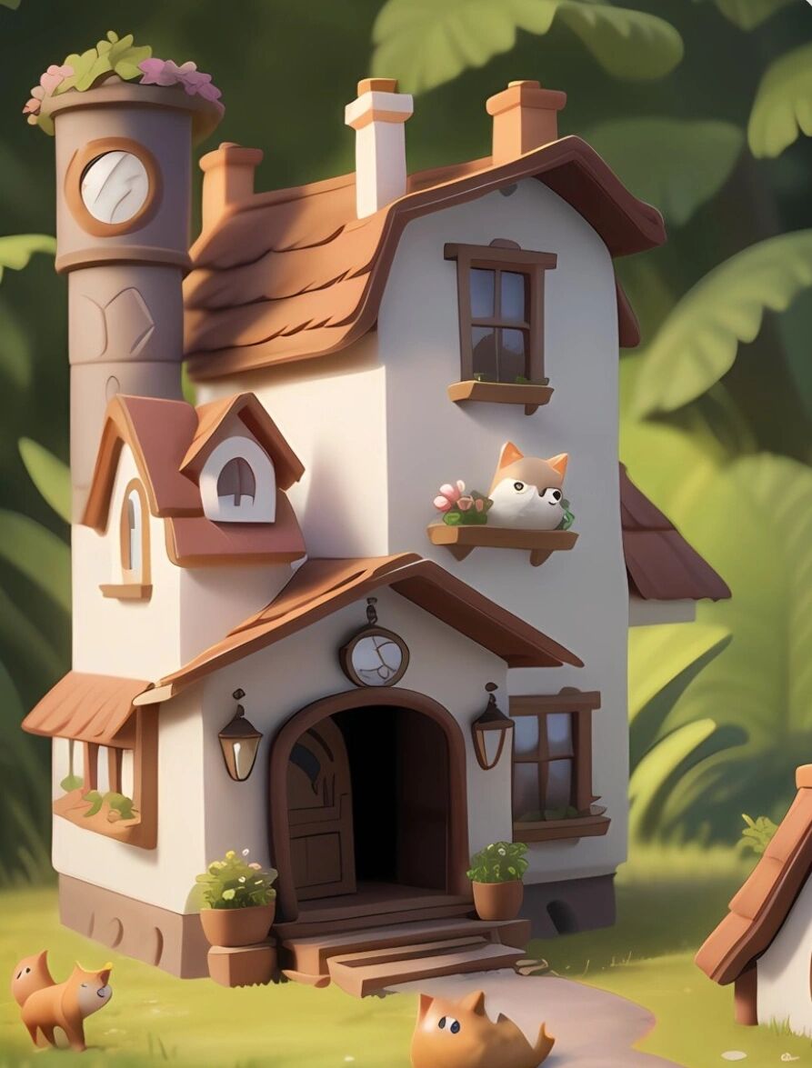 可爱63 6165 头像壁纸 新房子 小房子 壁纸头像 房子 可爱 高级