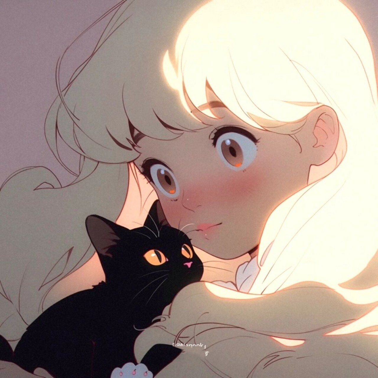 一眼你就戳中了我的心巴|复古旧漫风女头像