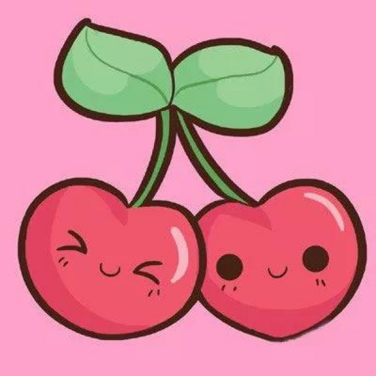 今天小森就来教大家卡通樱桃简笔画的画法吧.