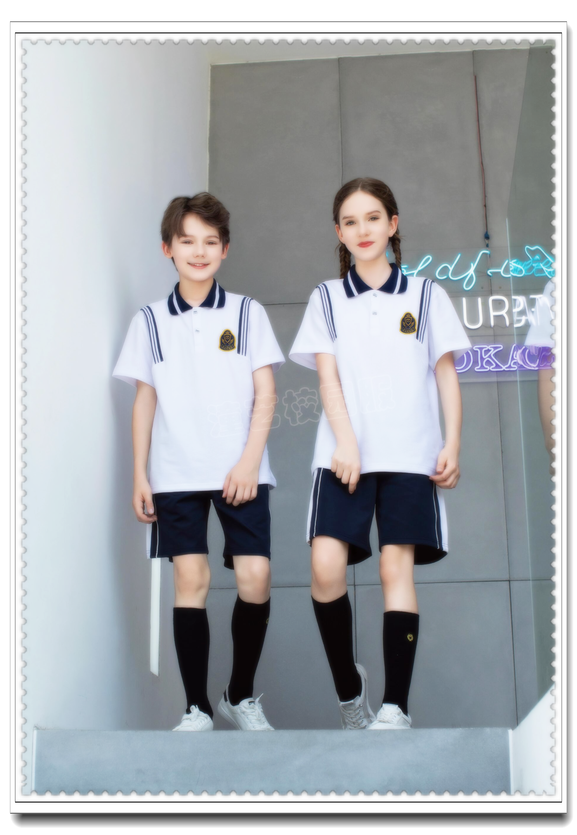 今日份的中学校服安利请查收哦~  日系水手服  经典的水手服搭配