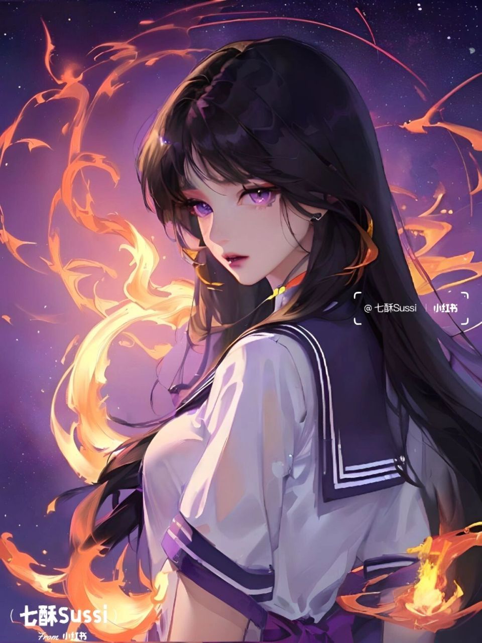 火星 | 美少女战士 | 壁纸 独立知性又神秘的火星喜欢的话还请多多