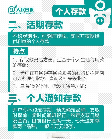 活期存款和定期存款利息有什么差别?