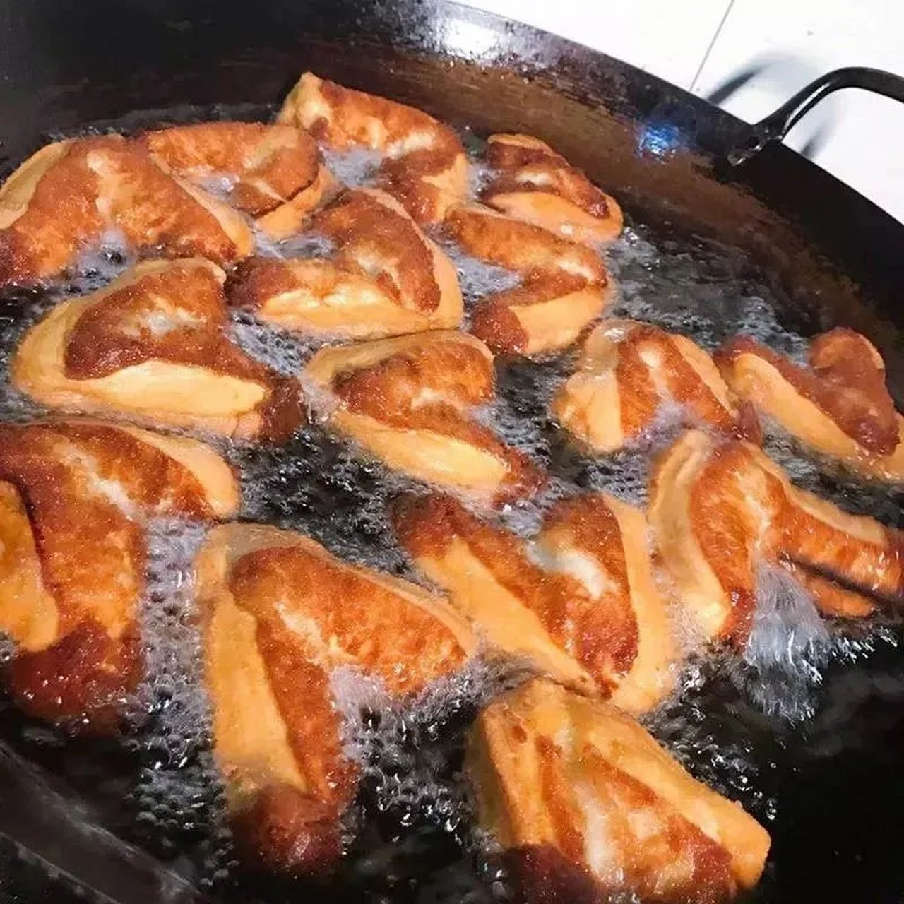 宁波身边事#【#老宁波早餐之糖糕#[馋嘴]最爱那拐角的酥脆香甜[色]】