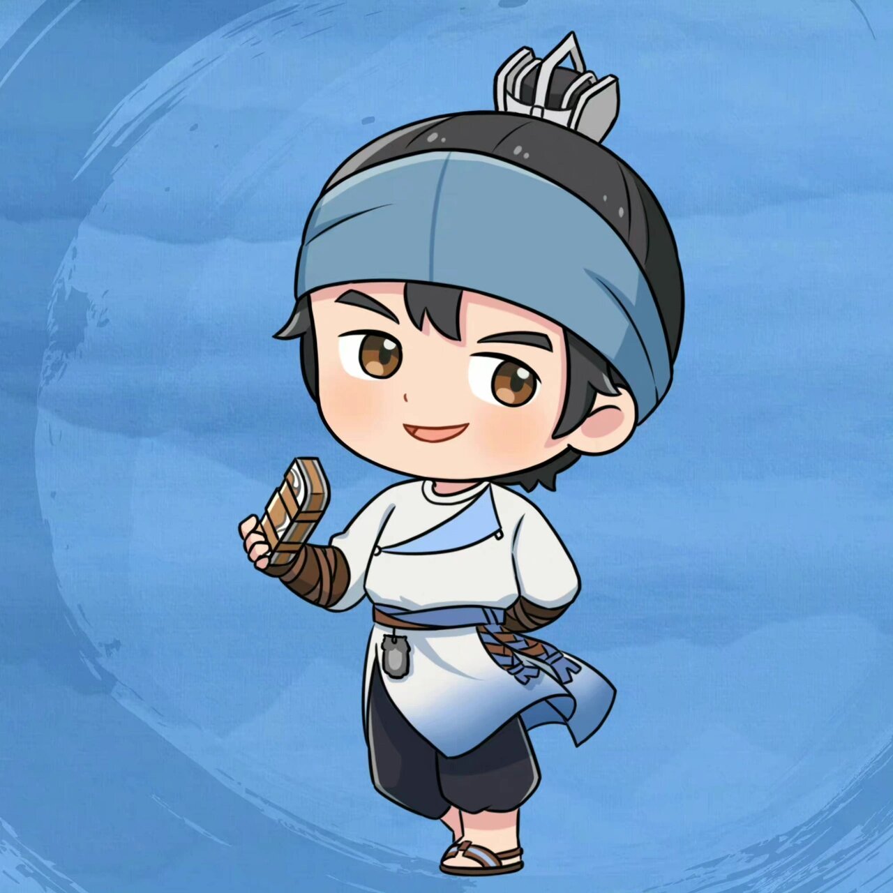 《新神榜:杨戬》q版二哥头像,快出周边75 追光动画电影《新神榜