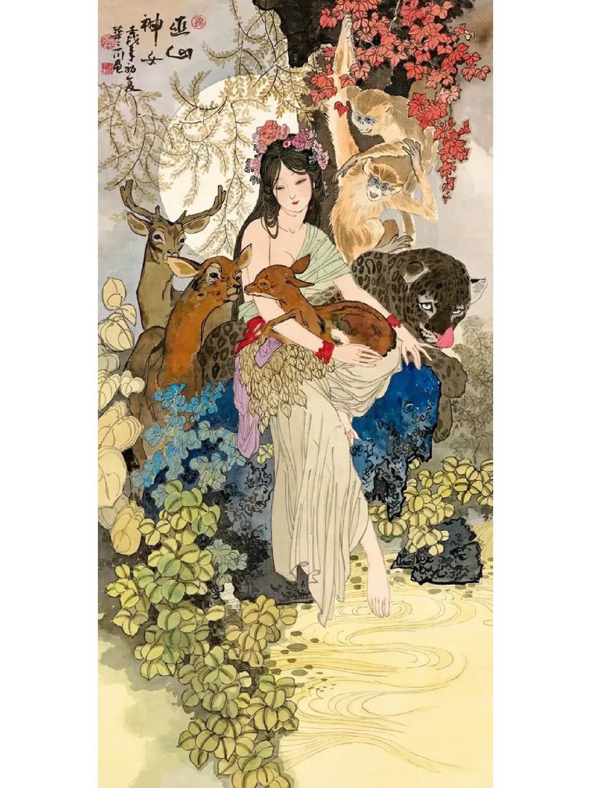《中国神话》26 巫山神女(瑶姬) 中国神话体系纷杂,来源众多,为保证