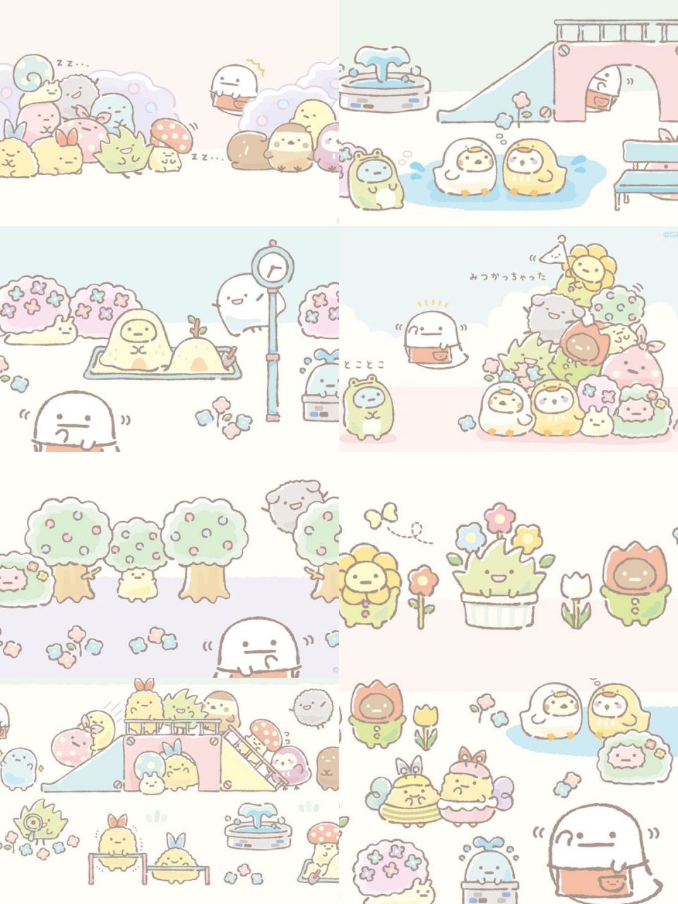 角落生物的日常77159891治愈系壁纸分享 呆萌的角落生物们