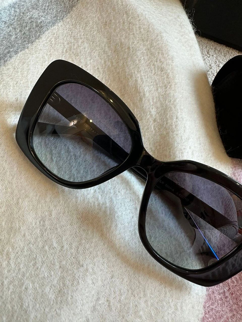 值得入,chanel新款墨镜5504 香奈儿墨镜新款ch5504黑色 uv400树脂镜片