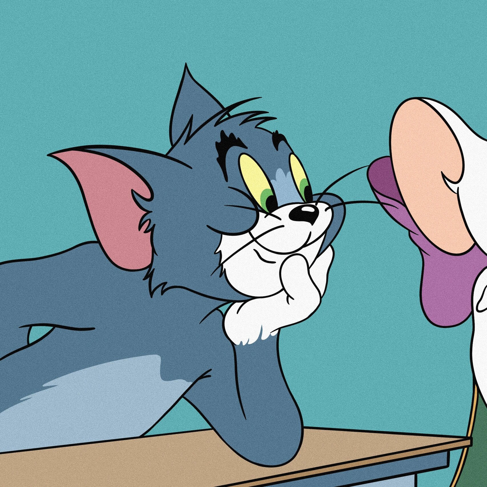 猫和老鼠一家三口头像!太赞了!