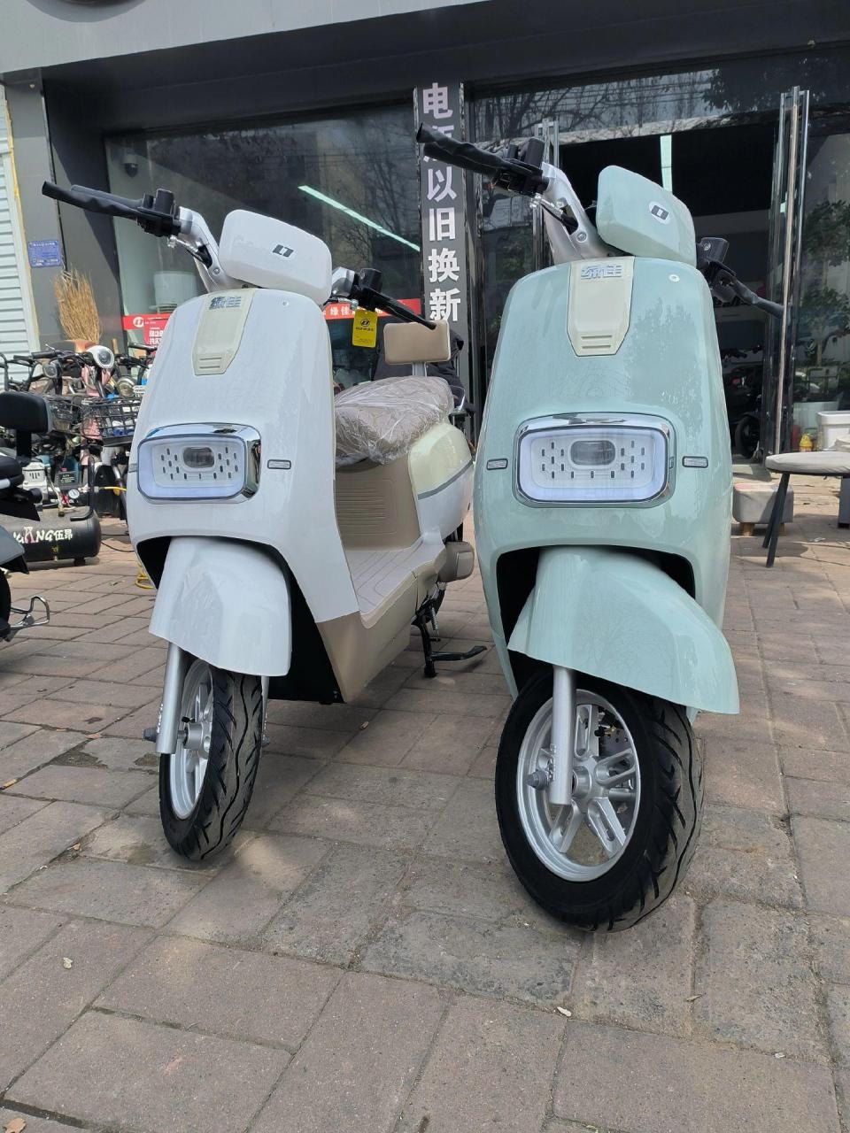 骏 前后碟刹 支持nfc 一体式飞机车把操控更舒适 绿佳电动车叶廉路店