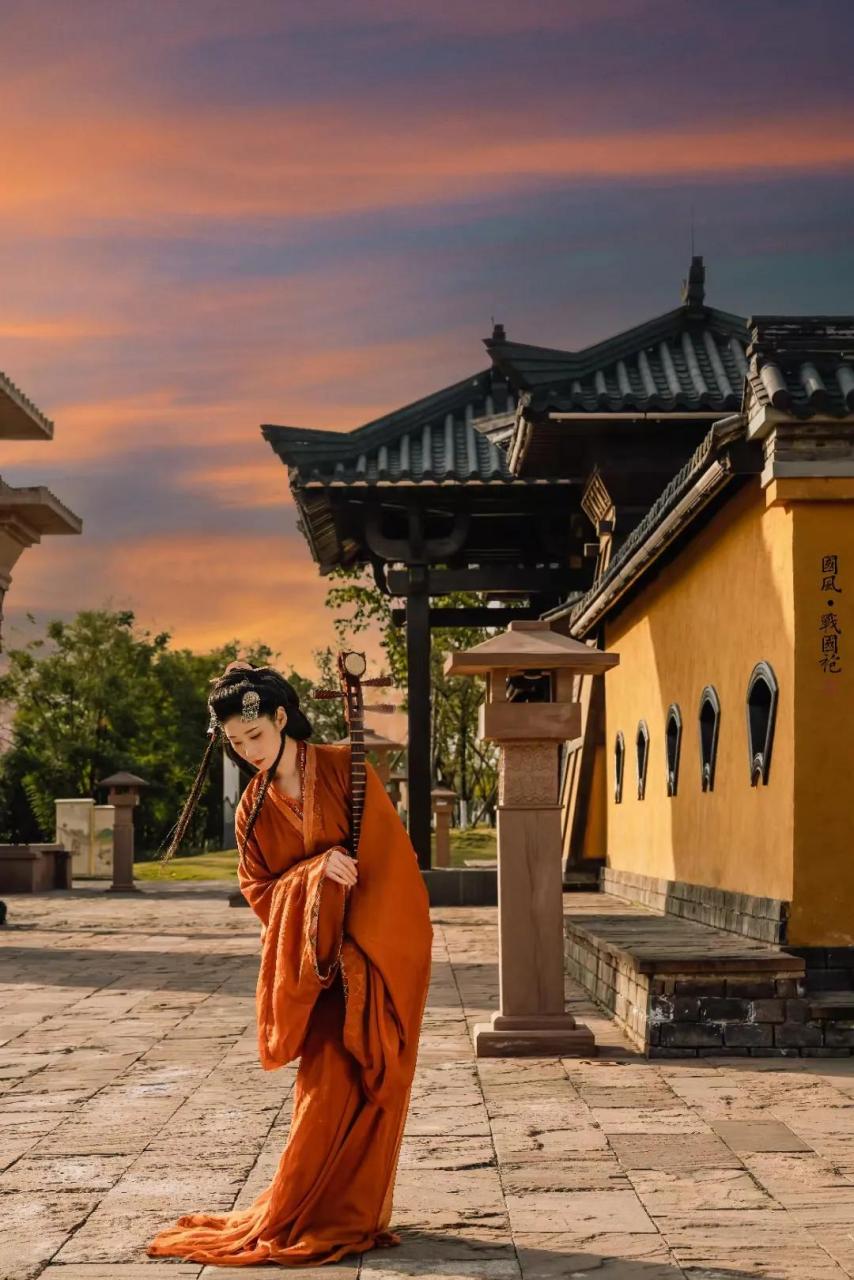 国风61战国袍丨感受历史沉淀的美 战国袍,古代中国战国时期的服饰