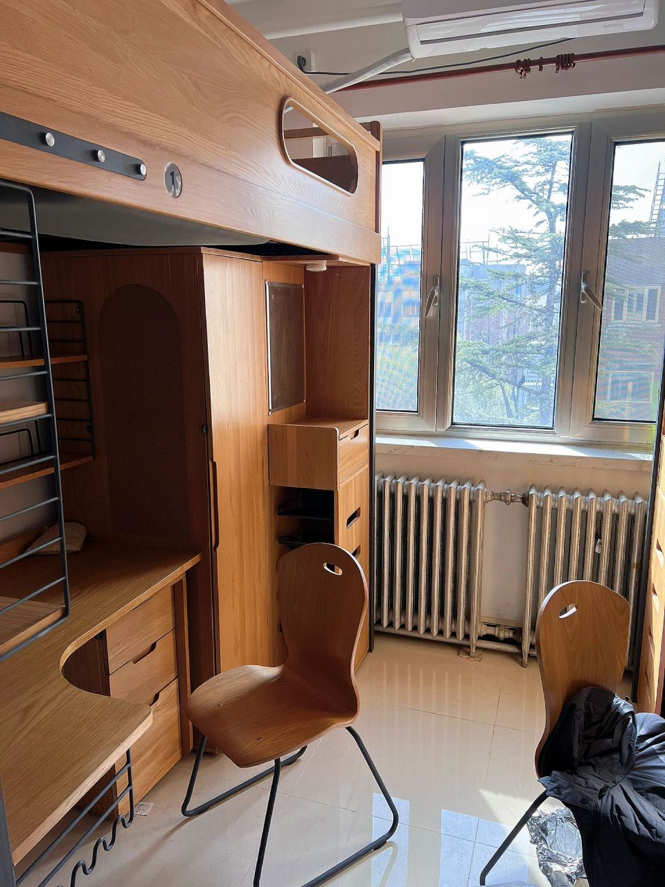 清华本科双人间宿舍评测 得了甲流被发配至此,体验到了梦中情舍:南区