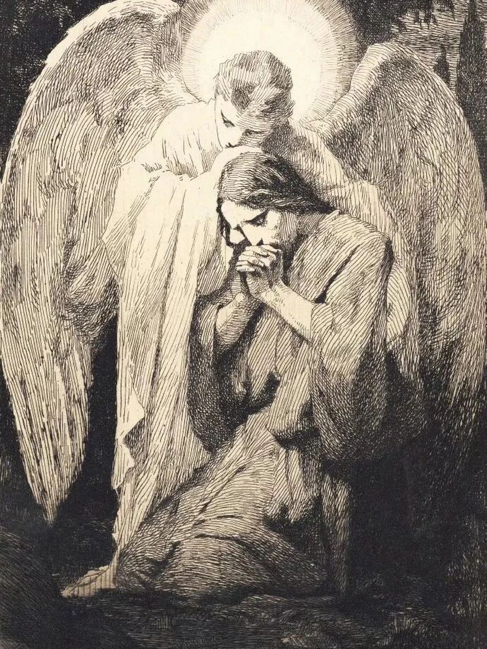 丹麦艺术家弗兰斯·施瓦茨素描作品 弗兰斯·施瓦茨,丹麦人,1850-1917