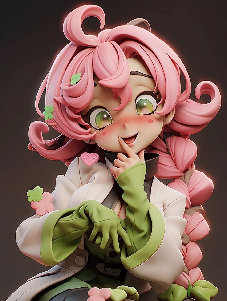 潮玩手办#08 恋柱 甘露寺蜜璃