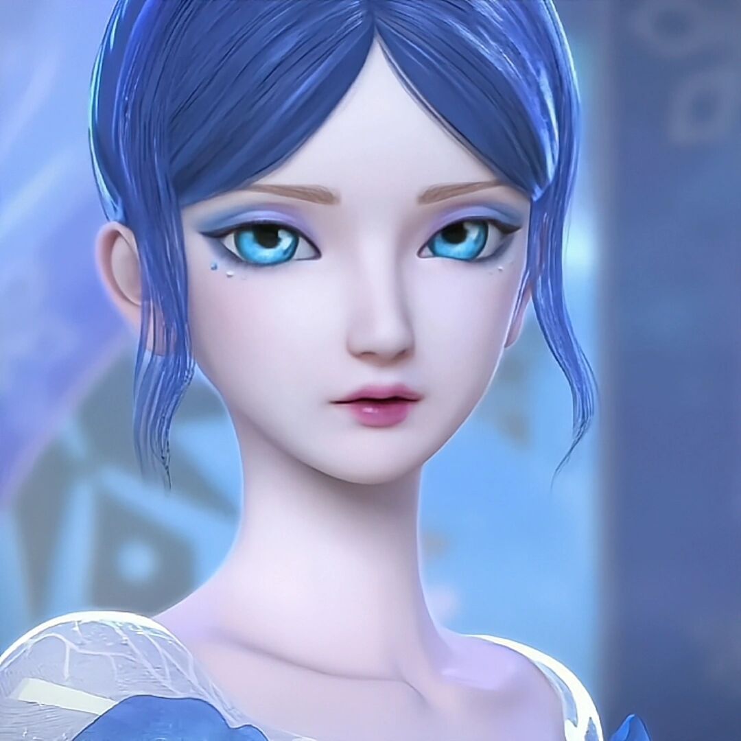 冰公主高清图片(冰莲花