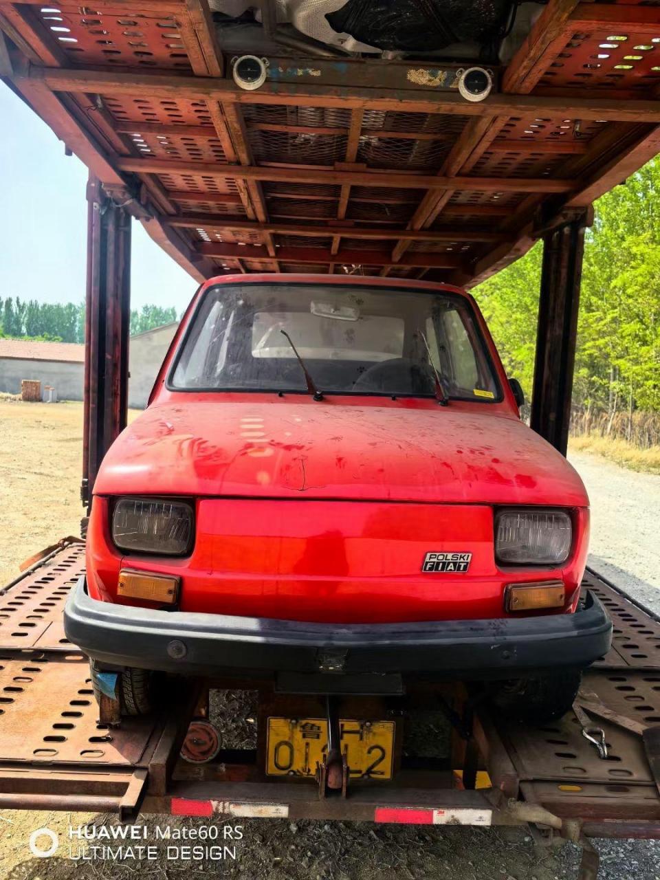 老车.菲亚特1972年126p 650 上个世纪80年代的产物.