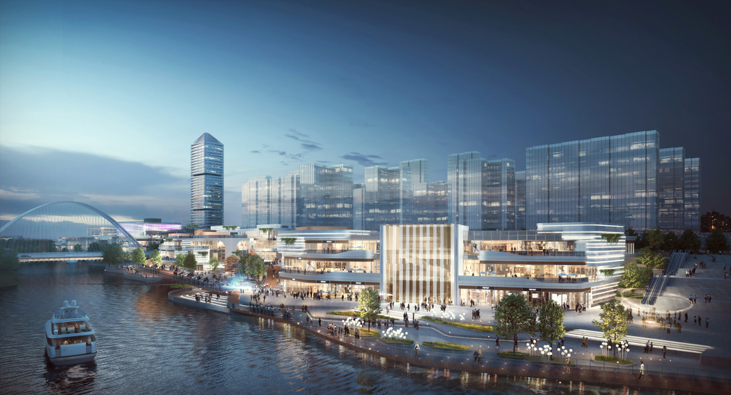 64万方花山河tod综合体年底将面世!