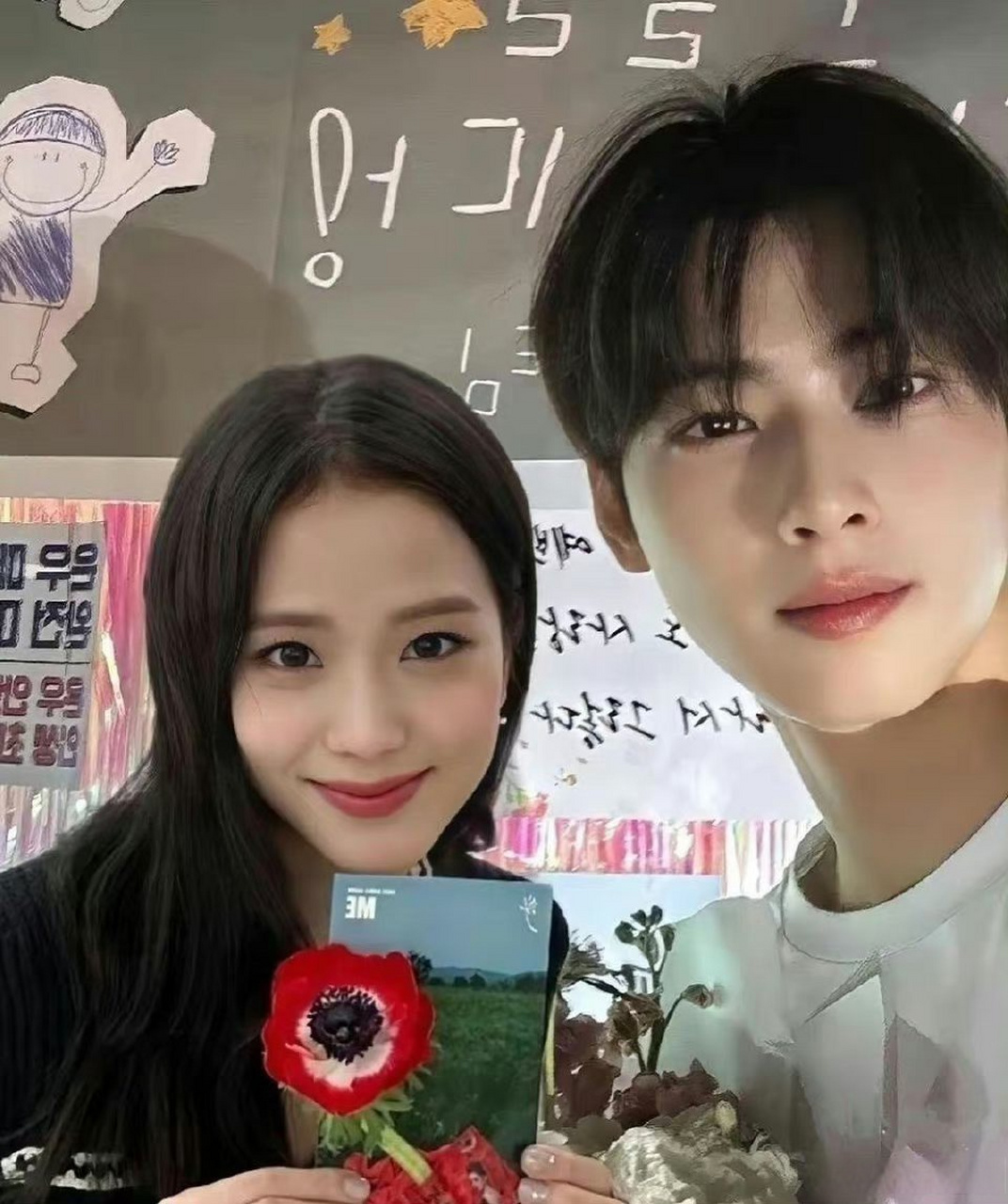 车银优和金智秀,挺好看的,但是不懂韩国人都是内双吗?