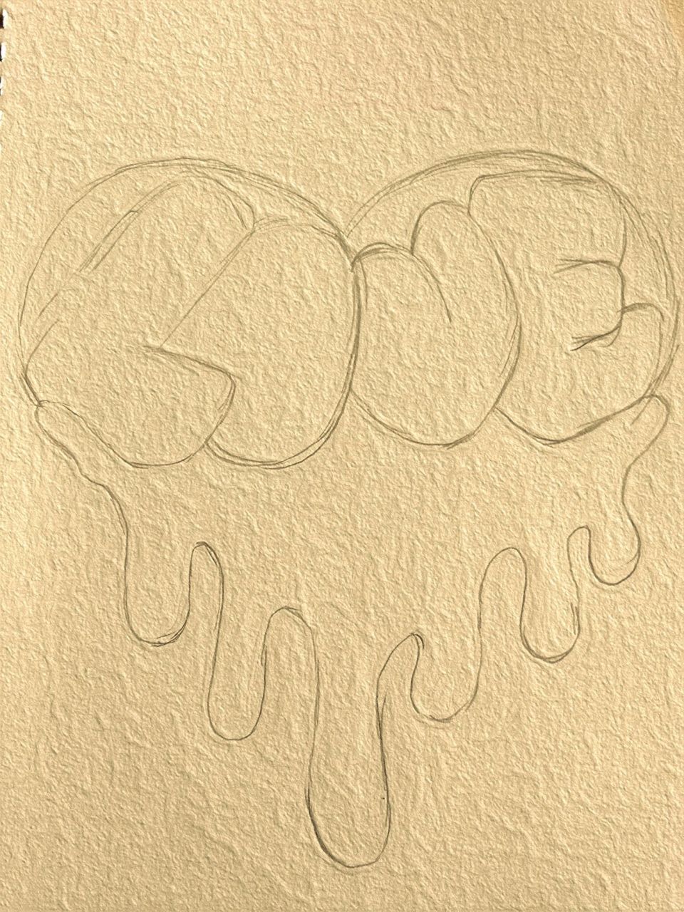 丙烯马克笔绘画 love 字母绘画过程 临摹绘画,出自于大佬