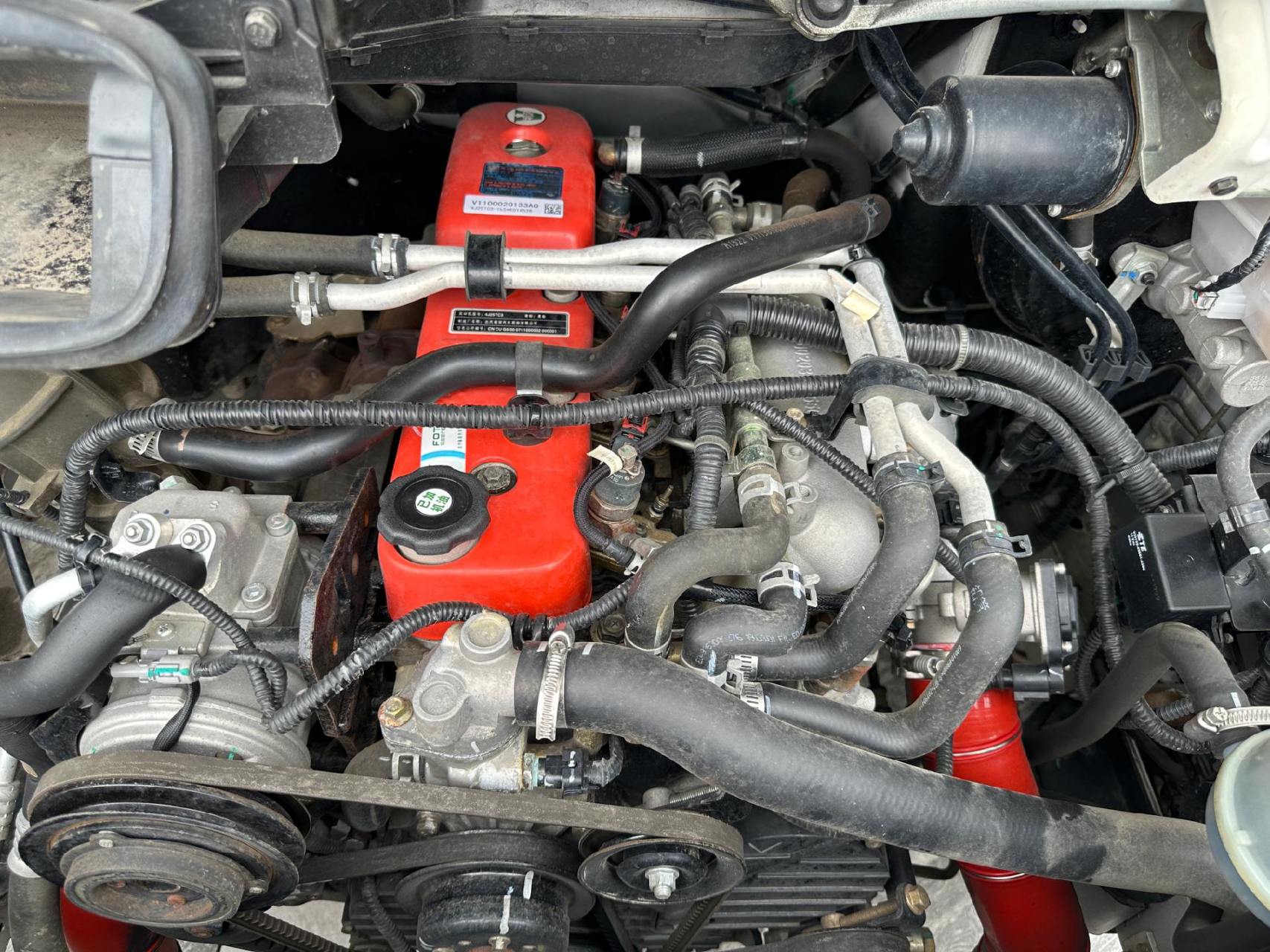 19年上户福田图雅诺,原装房车,2.