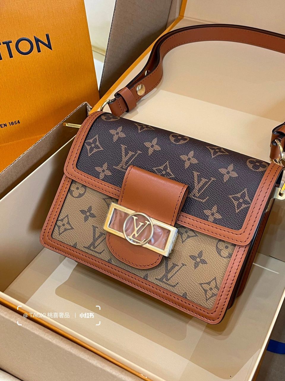 lv/路易威登  dauphine 中号手袋达芙妮 lv/路易威登  dauphine 中号