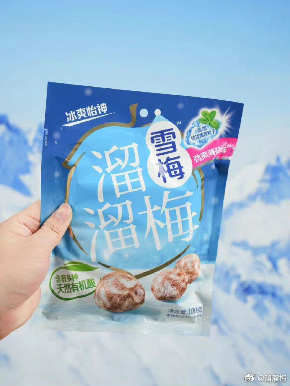 溜溜梅的雪梅有"止咳,止痛"等功效,雪梅中还特别添加金银花,罗汉果和